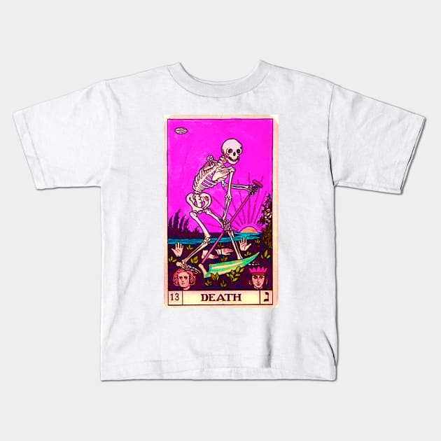 Death Tarot TWISTED Kids T-Shirt by Phantastique